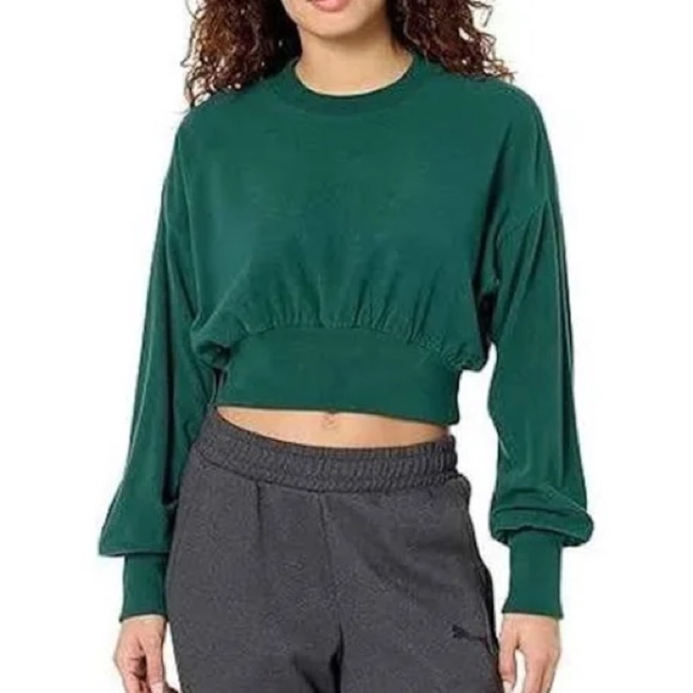 Sweaty Betty Set Teal Crop Top & matching pants